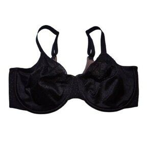 Wacoal Women's Back Appeal Underwire Bra Plus Size 38 DDD Black 855303